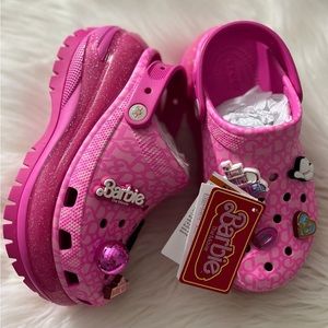 Crocs x Barbie Mega Crush Clog All Sizes W & M  - Brand New Free Same Day Ship!